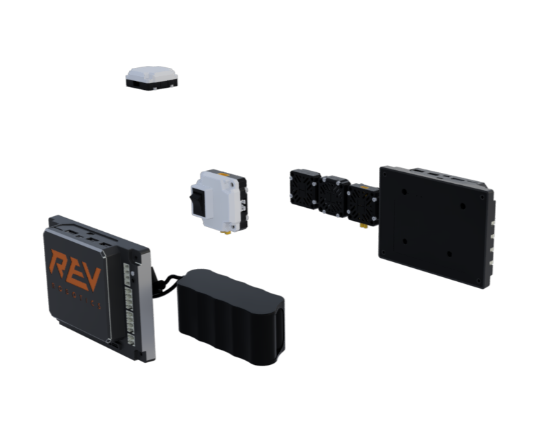 Electronics and wiring render