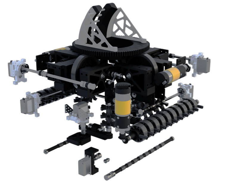 Transfer and shooter render